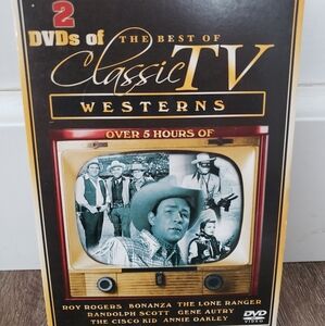 the best of classic TV westerns 2 DVD set Roy Rogers Bonanza Annie Oakley